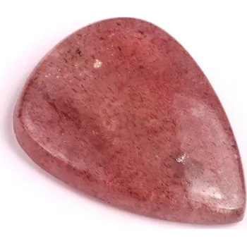 Korálek Kabošon Strawberry quartz č.579 (30x23mm)