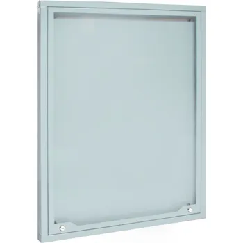 Informační vitrína 94x70cm šedá RAL7035 pole - magnetické
