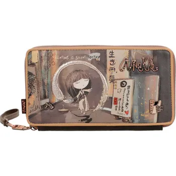 Anekke Shoen Brown 37709-916 hnědá Peněženka Anekke Shoen Brown 37709-916 hnědá