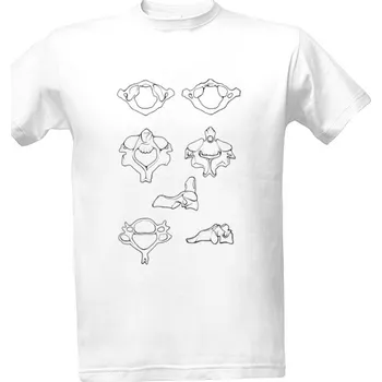 Pánská móda Tričko s potiskem Pánské tričko Obratle pánské