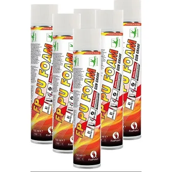 Stavebniny 12x Protipožární pěna FP PU FOAM 750 ml pistolová Den Braven