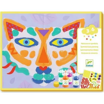 kreativní sada Djeco Symetrické malování Zvířata
