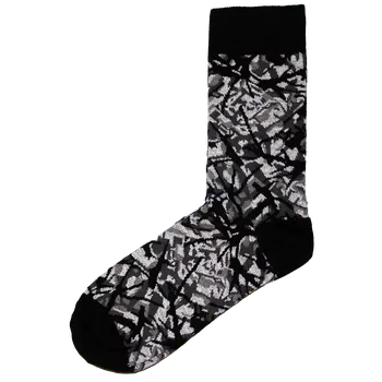 Povlečení Ponožky dánská plyš, 44- 46, Šedá