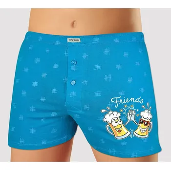 Trenýrky Andrie Pánské bavlněné trenýrky PS 5850 - černá - 46/48