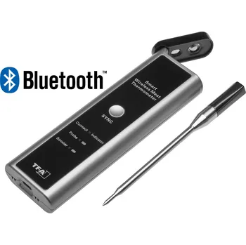 TFA Dostmann TFA 14.1515.10 | Bezdrátový BBQ teploměr na pečení a grilování SMART BBQ KÜCHEN-CHEF | dvojí měření teploty 14.1515.10