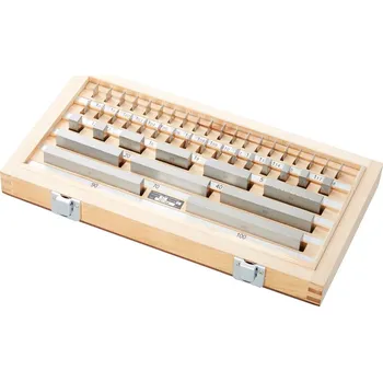 Nivelační přístroj Sada paralelních koncových měrek, ocel, přesnost 0, 47 ks format