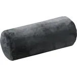 Relaxační polštářek z mikroplyše DOUDOU šedý 20 x 45 cm