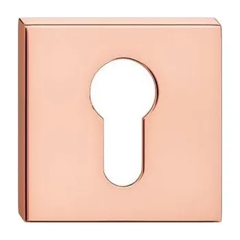 Dveřní kování Dolní štít na vložku CORONA Š- Měděný lesklý SZQRGY