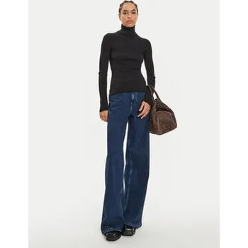 Dámský svetr IVY OAK Rolák Karo IO113030 Černá Slim Fit XL