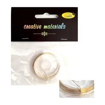Set školních potřeb Drut miedziany 0.3mm 10 mb złocisty