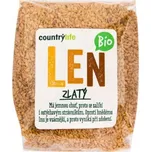 Country Life Len zlatý 300 g BIO