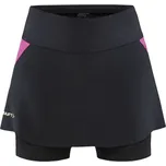 Sukně CRAFT Pro Hypervent 2in1 Black/Pink - L