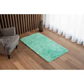 Koberec Plyšový koberec BEST - MÁTOVÝ/MINT Rozměr koberce: 120x170 cm