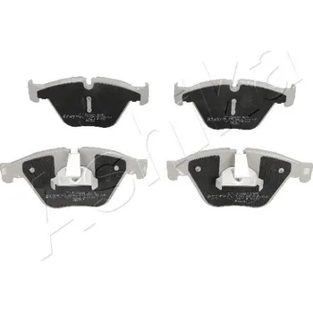 Brzdová destička Sada brzdových destiček, kotoučová brzda ASHIKA 50-00-0126