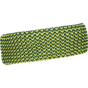 Sportovní čelenka Čelenka ORTOVOX Heavy Knit Headband Green pine