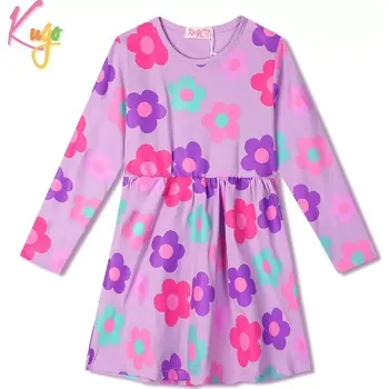 Dívčí šaty Dívčí šaty dl.r. Kugo HC9359, fialové