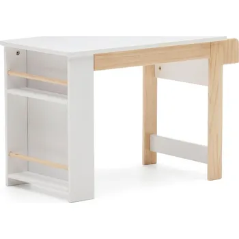 Psací stůl Dětský psací stůl s bílou deskou 40x77 cm Serwa – Kave Home ID_1657470