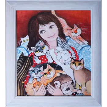 Pelíšek pro kočku Zuzana Honsová Chovatelka koček 38 x 42 cm