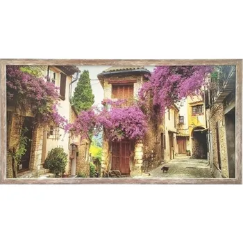 Obraz Bondecor Obraz v rámu tisk na papír lepený na MDF desku, 50x100 cm, 13-Style