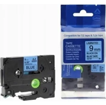 Pásek do tiskárny Naplnka Kompatibilní páska s Brother TZ-521 / TZe-521, 9mm x 8m, černý tisk