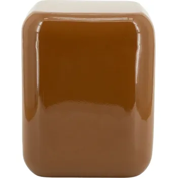 Stolička By-Boo Hnědá kovová stolička Dixon 34 x 34 cm