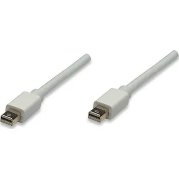 Kabel do PC MANHATTAN kabel Mini DisplayPort, Male to Male, 1m, White