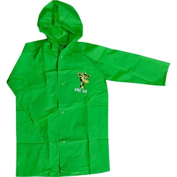 Pláštěnka Dětská pláštěnka Viola 5501 zelená se žirafou 100
