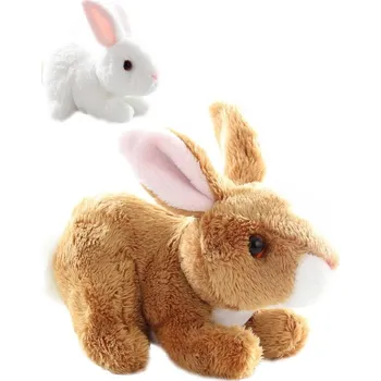 plyšák PLYŠ Zajíček 15cm 2 barvy (plyšová hračka)