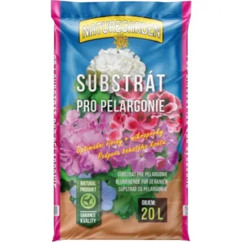 Substrát Substrat NATUR GARDEN pelargonie 20 l