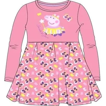 Dívčí šaty SET 5 KS ŠATY PEPPA PIG, 3,4,5,6,7,8