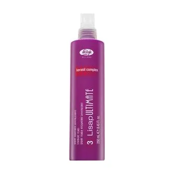 Vlasová regenerace Lisap Ultimate Straight Fluid termoaktivní sprej pro uhlazení a lesk vlasů 250 ml