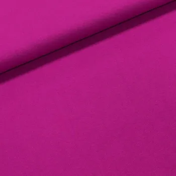 Bavlněný úplet UNI ZITA 21 jednobarevný cyklámen, š.180cm (látka v metráži)
