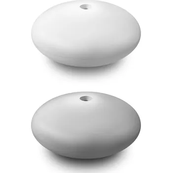 Vlajka Plastová hlavice stožár - Bílá - malá