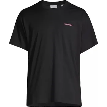 Pánské tričko BURBERRY Shoreham Black tričko S Černá