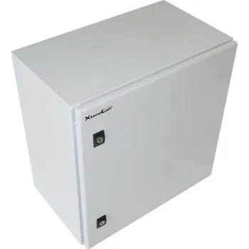 Stavebniny XtendLan 19" univerzální rozvaděč s montážní deskou, krytí IP66, šířka 500mm, hloubka 300mm, výška 500mm, šedý