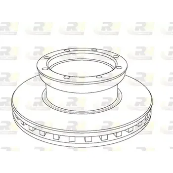 Brzdový kotouč ROADHOUSE Brzdový kotouč - 377 mm RDH NSX1054.20