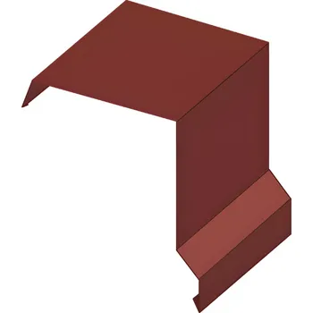 plechová krytina Satjam Závětrná lišta horní 2000 mm Rombo - Satmat 35 PMH