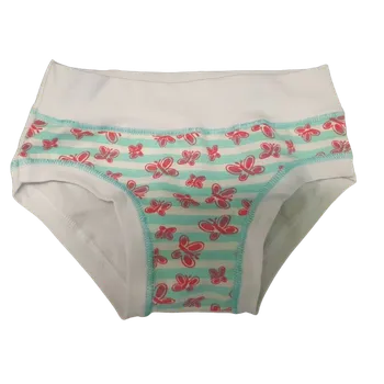 Dívčí kalhotky Motýl Barva: malý motýl zelená, Velikost: 5