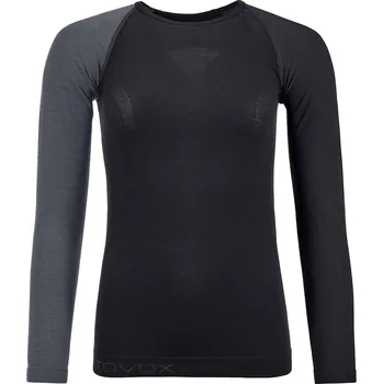 Pánské tričko ORTOVOX triko 120 Competition Light Long Sleeve Women's Black Raven XL