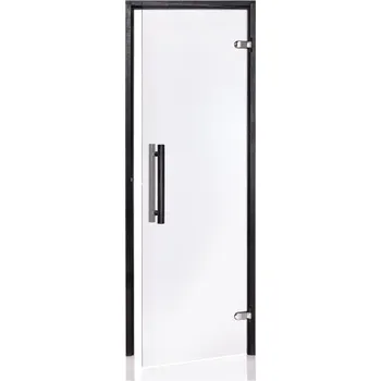 Dveře do sauny "A" 7x21 Clear 690x2090 mm Black