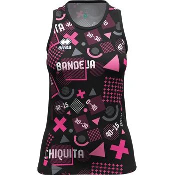 ERREA´ ERREA dámské tílko MARISOL BARVA: černá - fuchsiová, Velikost: XL