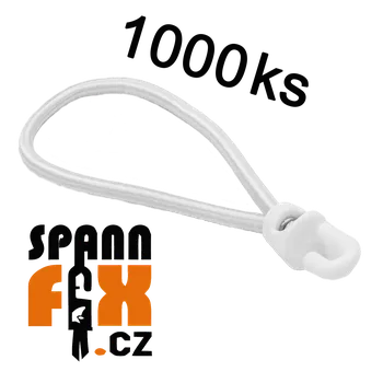 Pryž SPANNFIX GUMA bílá / Balení 1000ks