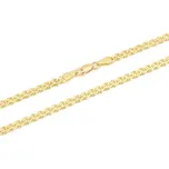 Pánský zlatý řetízek Grand ZLR1426F 55 cm + DÁREK ZDARMA