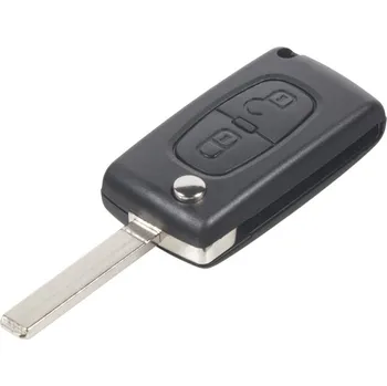 Zabzepeční vozidel Náhr. obal klíče pro Peugeot, 2-tlačítkový - 48PG102