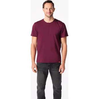 Pánské tričko CityZen - AGEN Pánské tričko bordó L