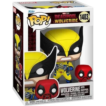 Funko POP! Marvel Deadpool & Wolverine, 1403 Wolverine with Babypool