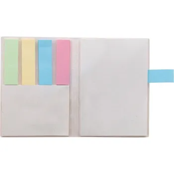 Reklamní Relact Stick lepicí poznámkový blok z krabice od mléka, bílá