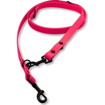Vodítko pro psa PafDog® Přepínací flexibilní HEXA voděodolné vodítko PafDog®, 5 délek, neonově růžové DÉLKA VODÍTKA: 2 metry