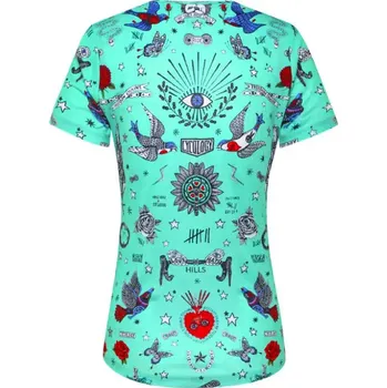 CYCOLOGY Dámské technické cyklistické tričko - Tattoo Velikost: XL