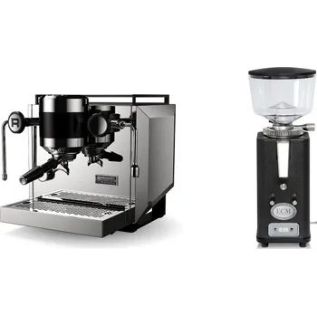 Kávovar Rocket Espresso Bicocca, stainless silver + ECM S-Automatik 64,…